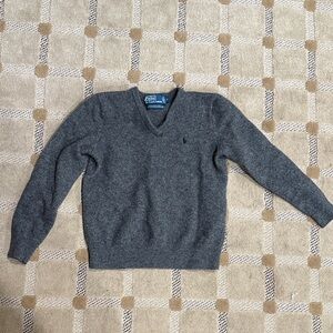 Polo Ralph Lauren Pullover V-Neck Sweater // Youth S